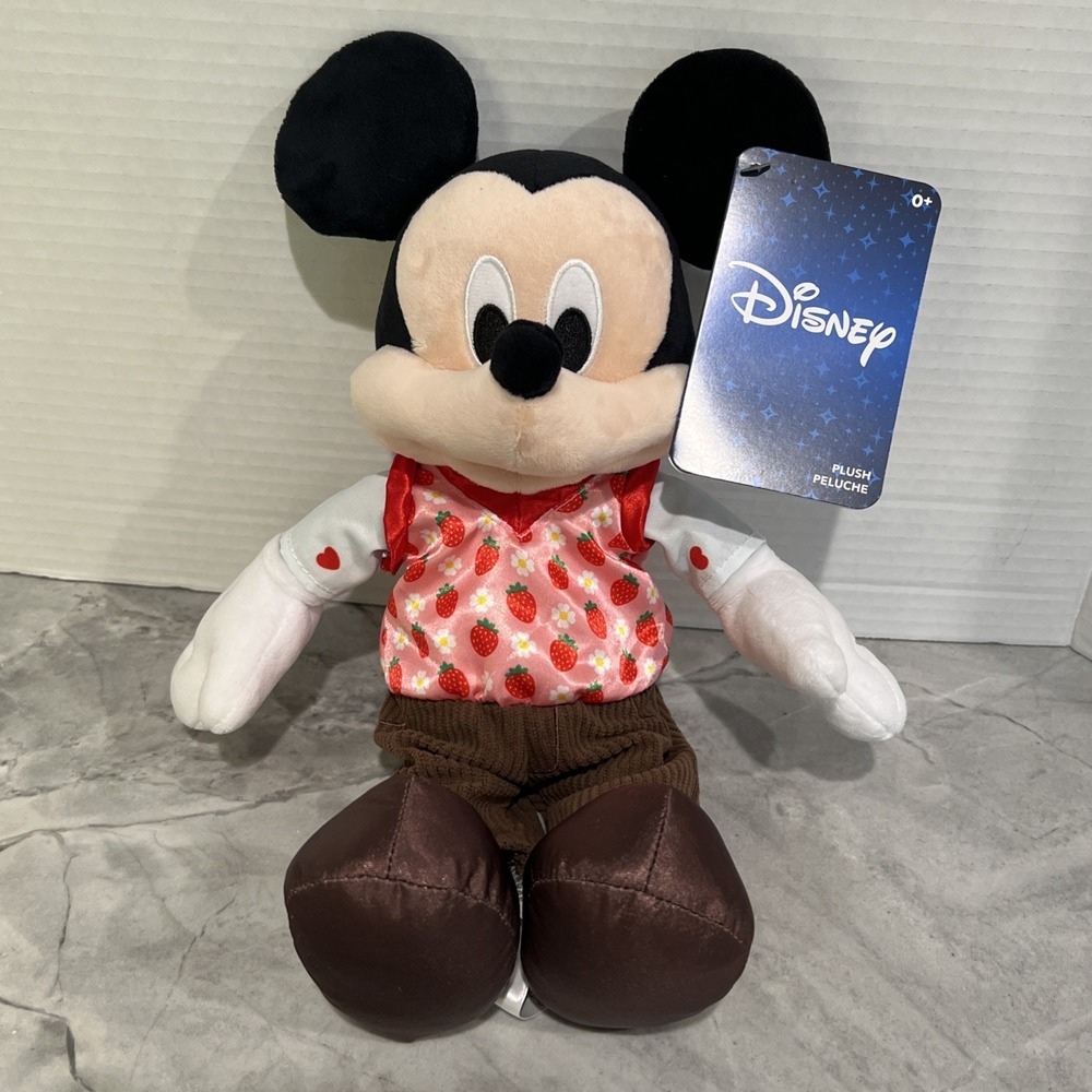 Disney Mickey Mouse Plush –‎ Chocolate Covered Strawberry – 13''
